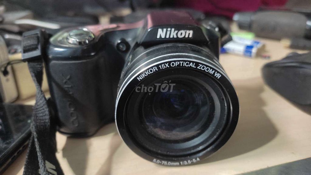 Máy ảnh Nikon Coolpix L100 Đen. Mua bán Máy ảnh, Máy quay tại Quận Kiến An Hải Phòng được đăng bởi VTV hình 1