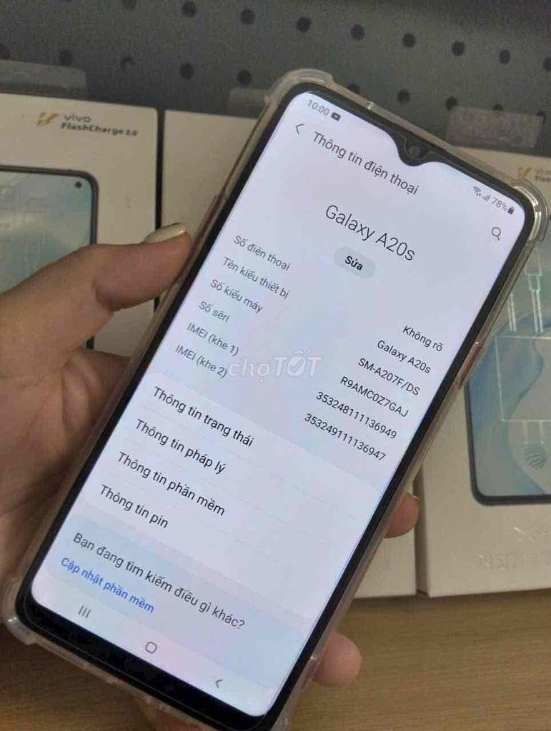 Samsung Galaxy A20s 64GB Đỏ. Mua bán Điện thoại tại Huyện Đất Đỏ Bà Rịa - Vũng Tàu được đăng bởi Phạm Tuấn Hùng hình 1