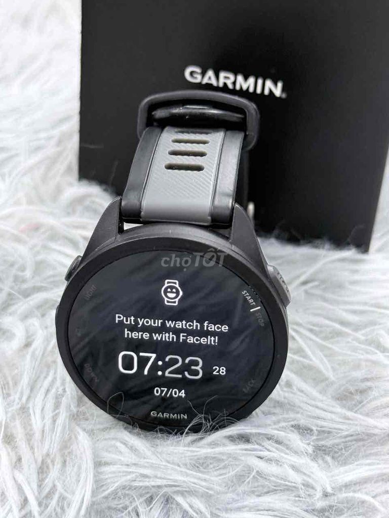 Garmin Forerunner 165 Đen. Mua bán Thiết bị đeo thông minh tại Quận 5 Tp Hồ Chí Minh được đăng bởi Thư Chuyên Hàng Điện Tử hình 1
