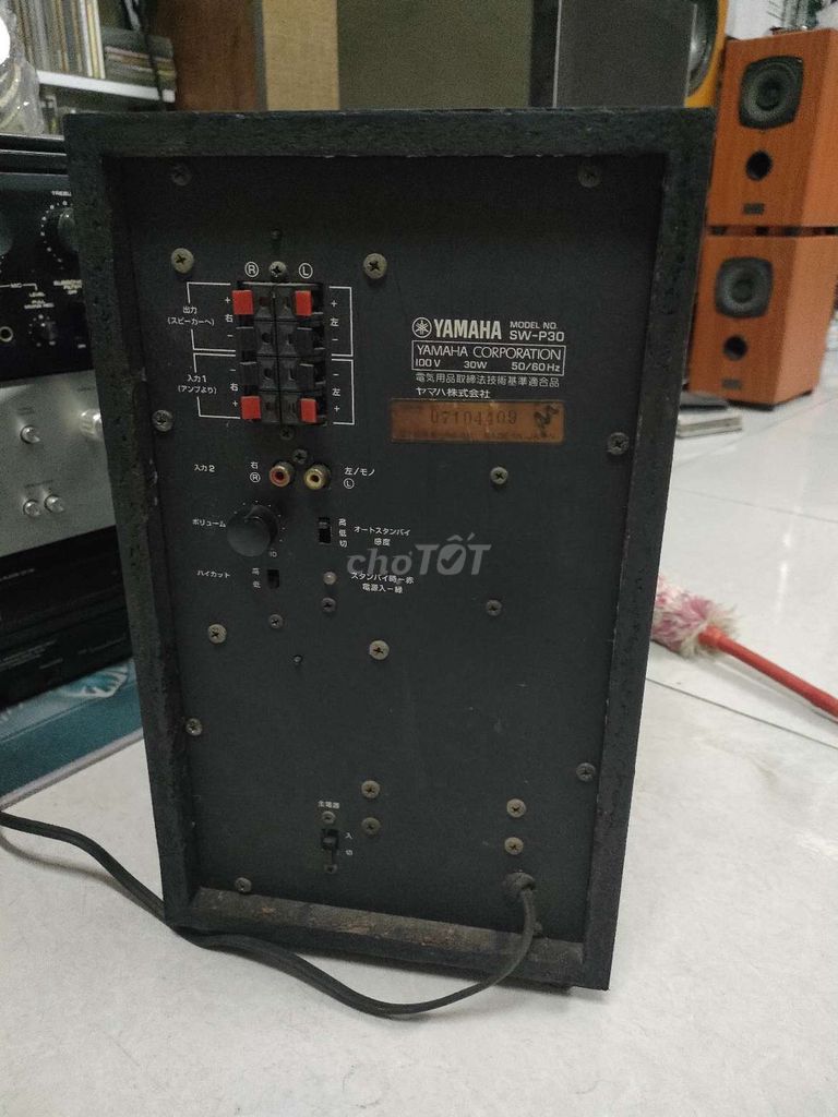 Loa siêu trầm Yamaha SW-P30. Mua bán Tivi, Âm thanh tại Huyện Bình Chánh Tp Hồ Chí Minh được đăng bởi mê âm thanh xưa cũ  hình 1