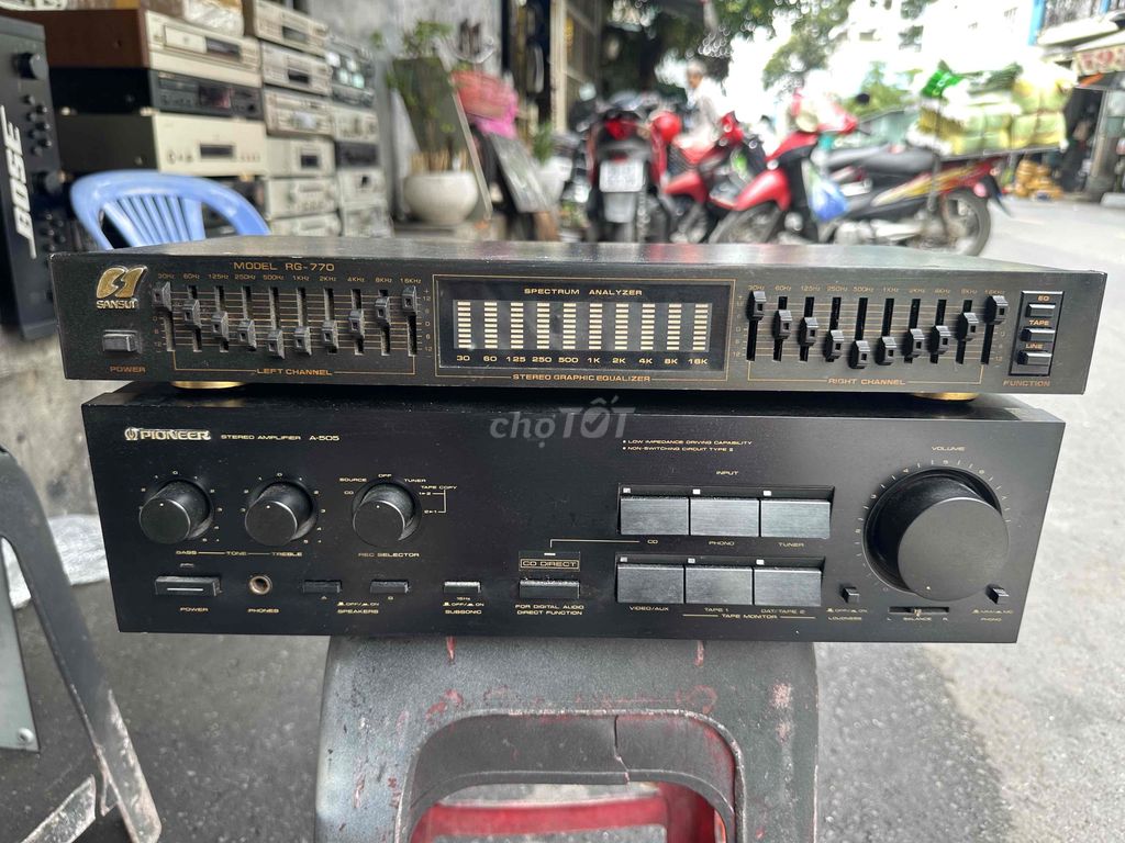 Sansui RG-770 Lọc âm thanh Đen Zin, hát tốt. Mua bán Tivi, Âm thanh tại Quận 11 Tp Hồ Chí Minh được đăng bởi Ngọc hình 1