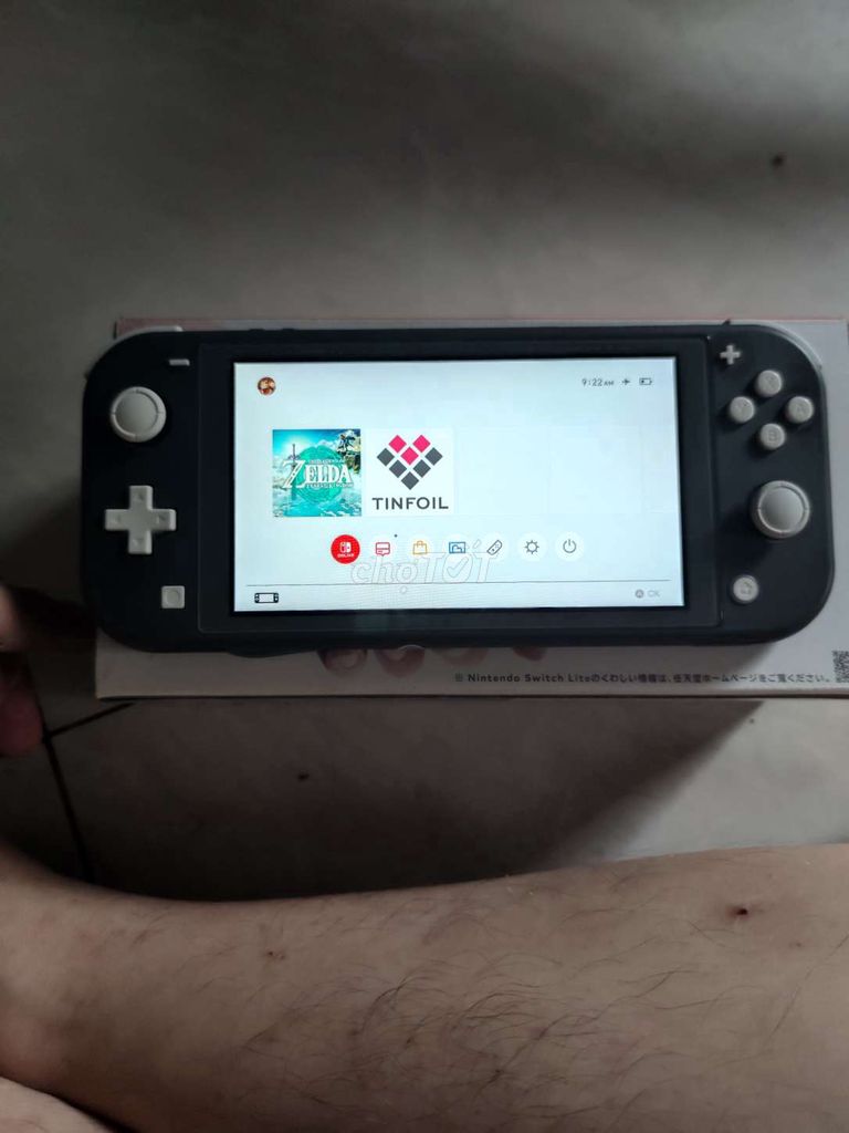 Switch lite hắc ám 128gb màu đen