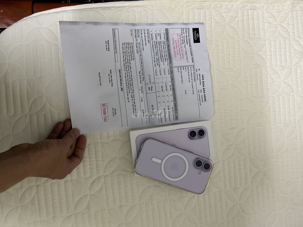 iPhone 17 Tím Mới. Mua bán Điện thoại tại Quận Hà Đông Hà Nội được đăng bởi Anh Giang hình 1