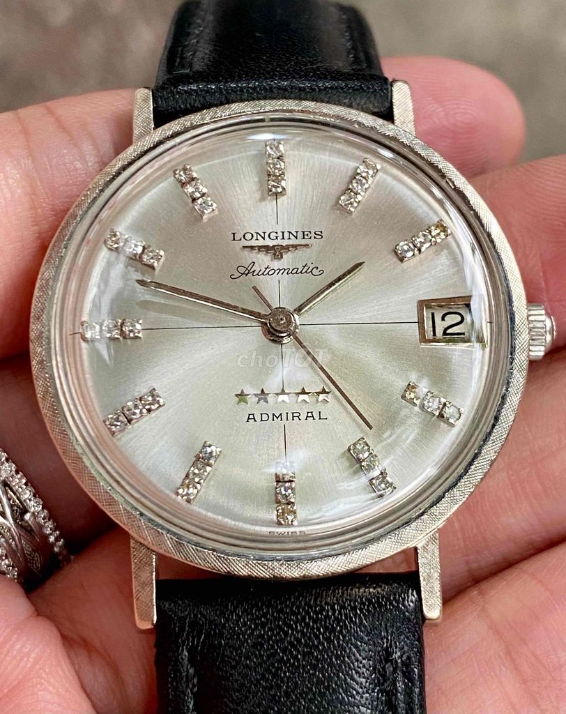 Vintage Longines đại tướng 5* auto Vàng Đúc 14k