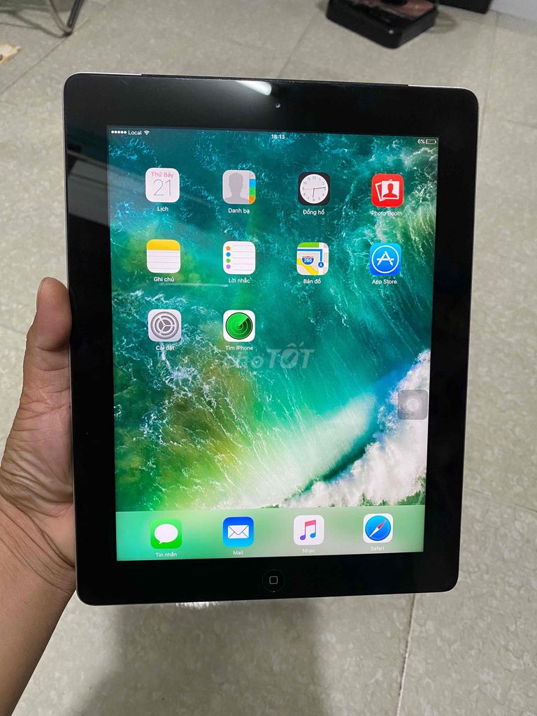 Apple iPad 4 16GB kèm bao da ốp. Mua bán Máy tính bảng tại Quận 12 Tp Hồ Chí Minh được đăng bởi KHANG hình 1