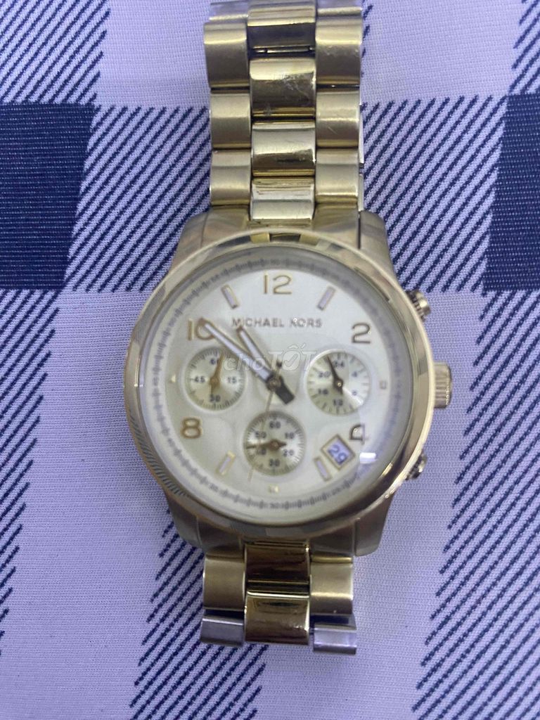 Đồng hồ Michael Kors MK 5055 Vàng. Mua bán Đồng hồ tại Quận 11 Tp Hồ Chí Minh được đăng bởi Hoài Phong hình 1
