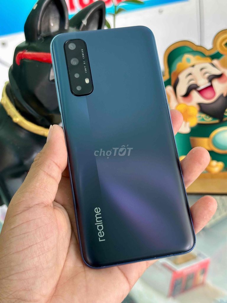 Realme 7 8GB/128GB Xanh đen. Mua bán Điện thoại tại Thị xã Duyên Hải Trà Vinh được đăng bởi Chợ ĐT Giá Tốt hình 1