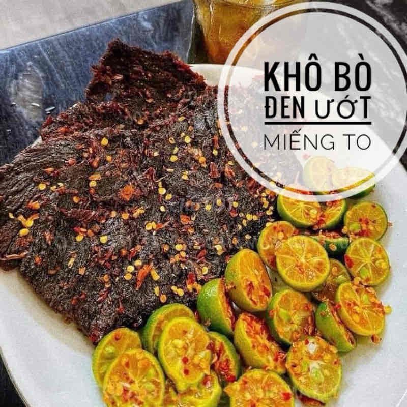 khô bò đen thượng hạng