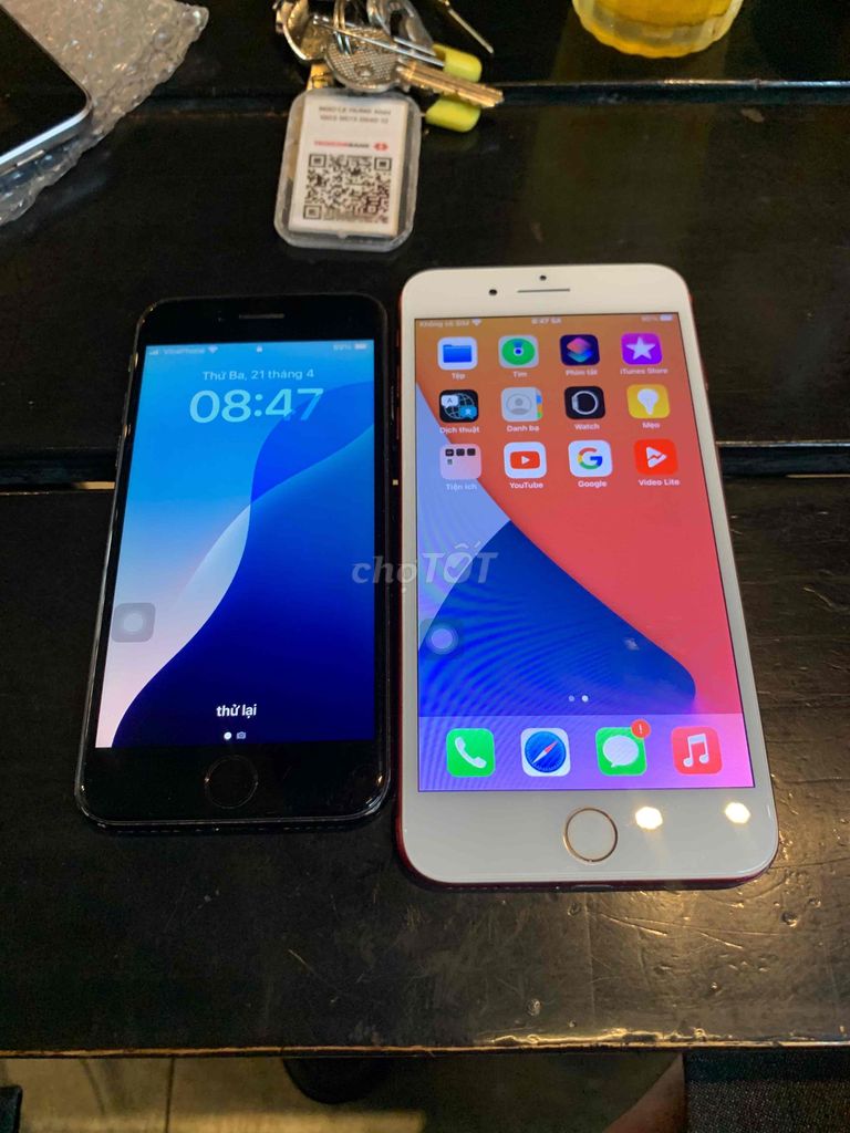iPhone 7 Plus Đỏ Hư nút home. Mua bán Điện thoại tại Thành phố Biên Hòa Đồng Nai được đăng bởi HG Anh hình 1