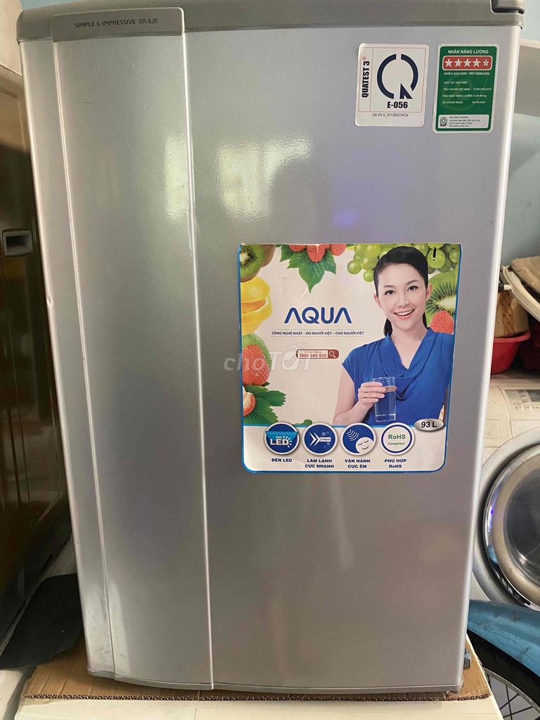 Tủ lạnh mini cũ Aqua 90l ( tủ mini đều đóng tuyết). Mua bán Tủ lạnh tại Quận Tân Phú Tp Hồ Chí Minh được đăng bởi Ty Pé hình 1