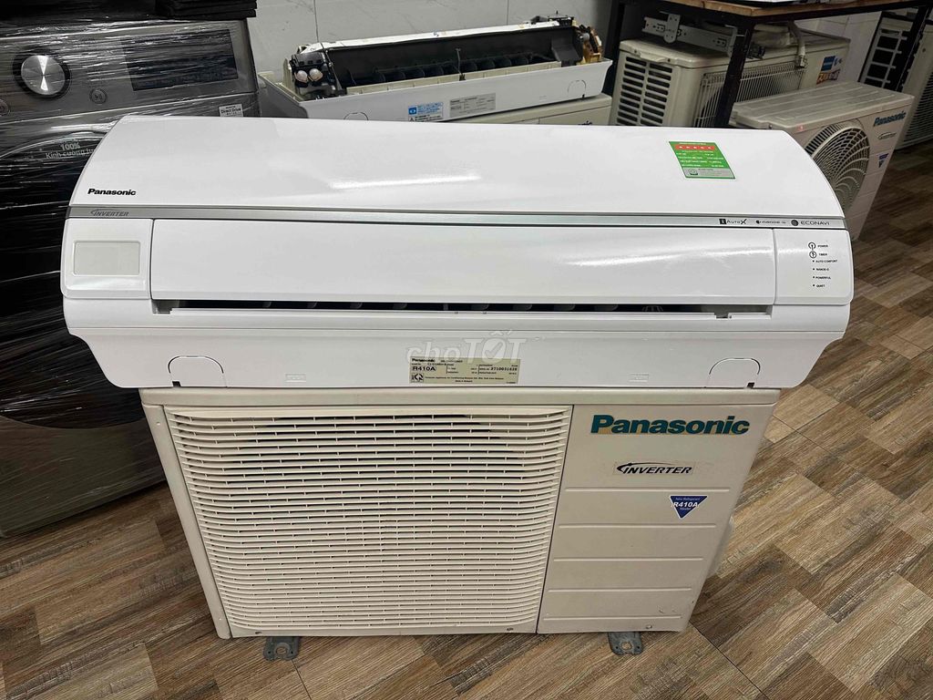Máy lạnh Panasonic 1.5 HP Inverter Trắng. Mua bán Máy lạnh, điều hoà tại Quận Bình Thạnh Tp Hồ Chí Minh được đăng bởi ĐIỆN LẠNH MINH KHÔI hình 1