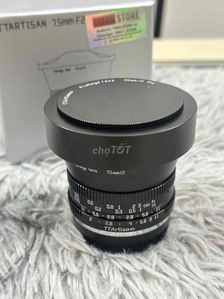 Ống kính TTArtisan 75mm F2 Fisheye 99%. Mua bán Máy ảnh, Máy quay tại Quận 5 Tp Hồ Chí Minh được đăng bởi Phan Thế Phong  hình 1
