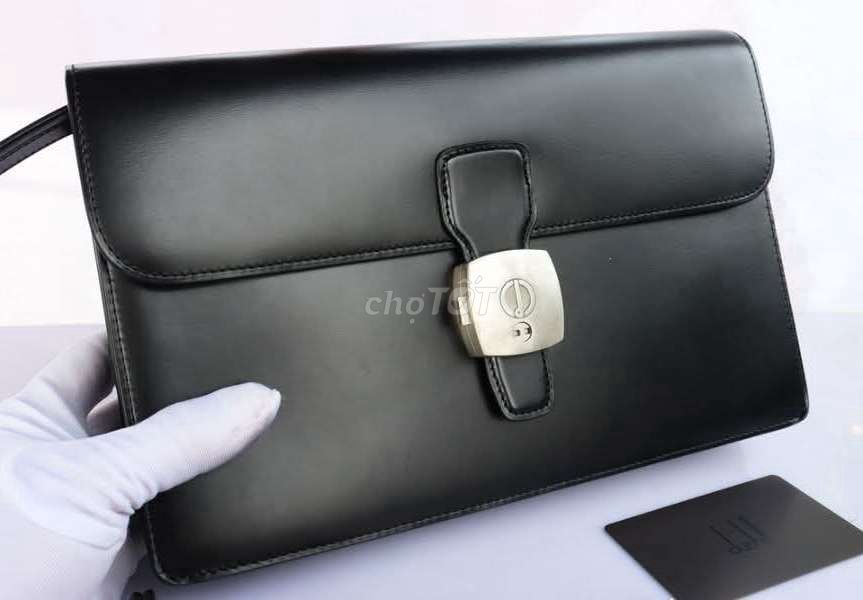 Ví cầm tay Clutch Dunhill có thẻ khóa chính hãng