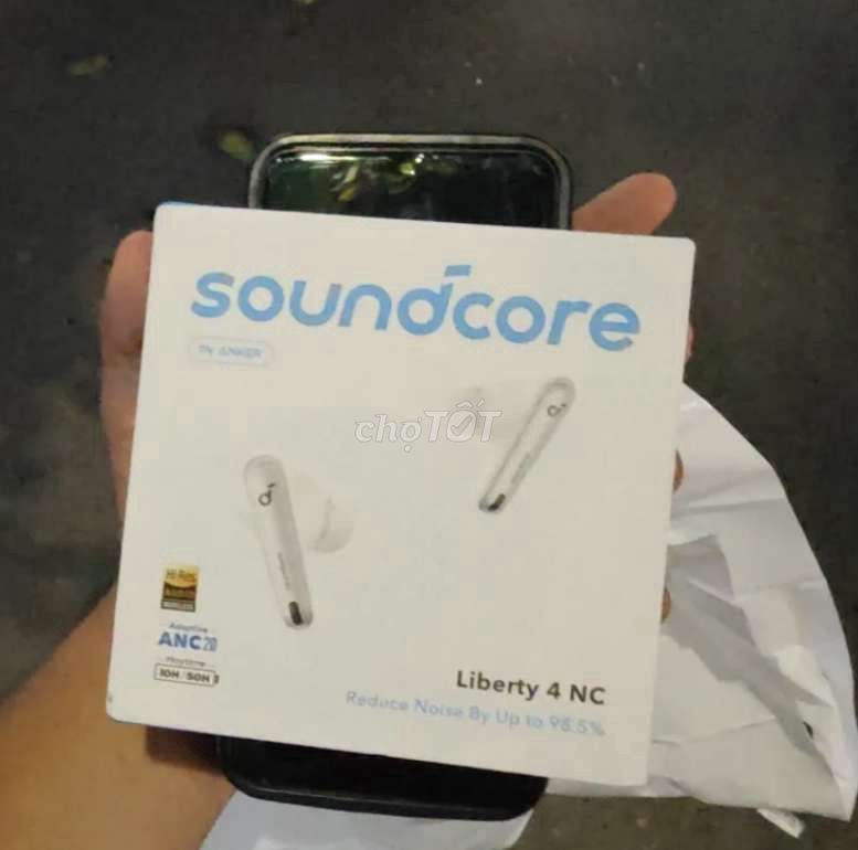 Tai nghe Soundcore Liberty 4 NC Trắng. Mua bán Tivi, Âm thanh tại Quận Hoàn Kiếm Hà Nội được đăng bởi phúc nguyễn hình 1