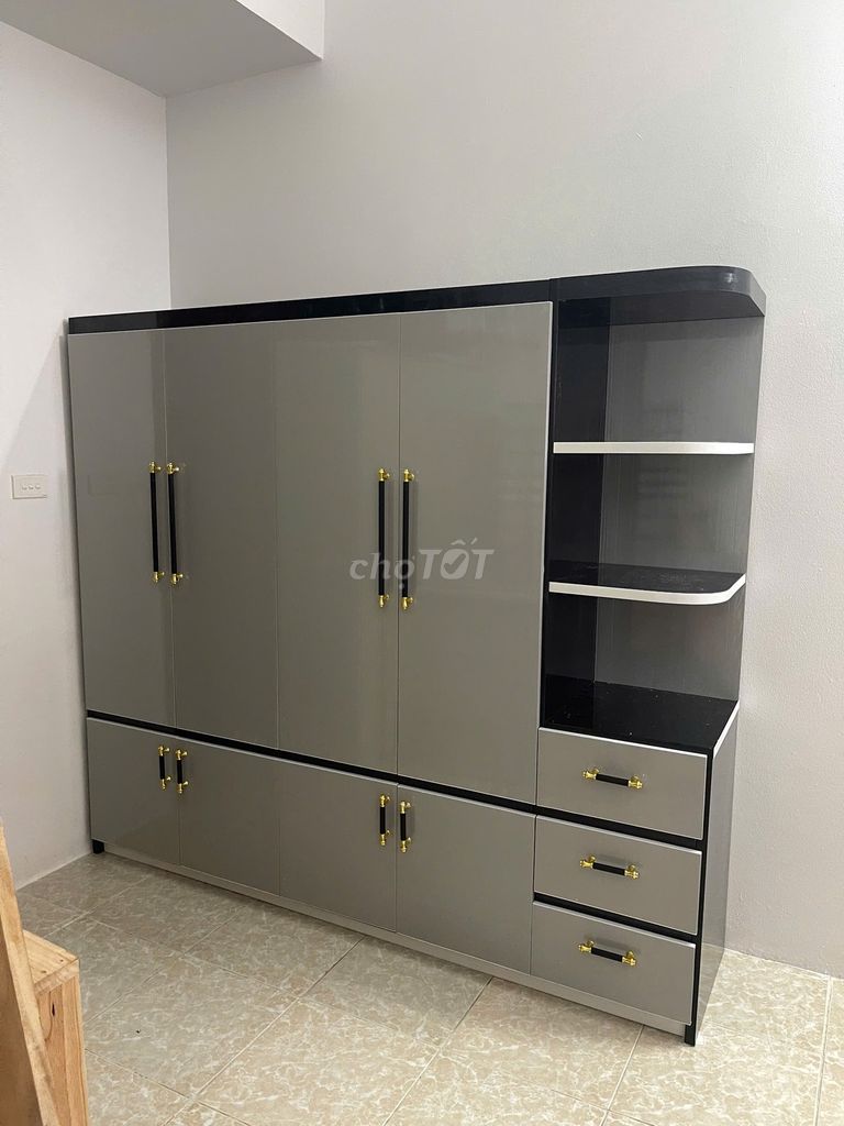 Tủ quần áo Nhựa Đài Loan Xám. Mua bán Tủ, kệ gia đình tại Quận Thanh Xuân Hà Nội được đăng bởi Nguyễn Bích hình 1