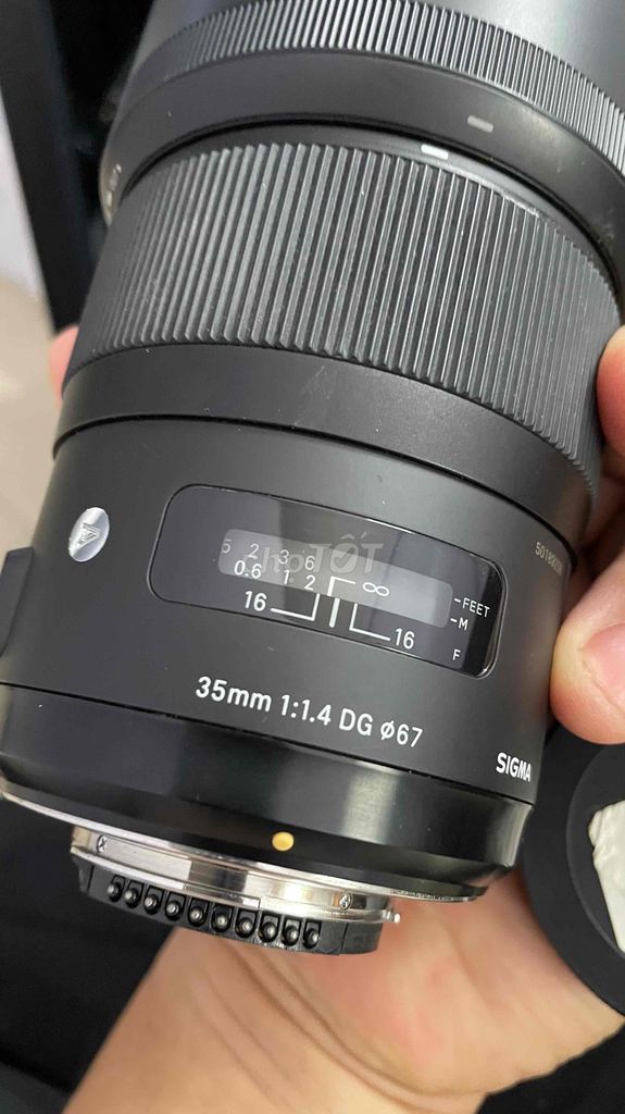 Ống kính Sigma 35 1.4 A Nikon. Mua bán Máy ảnh, Máy quay tại Quận Hải Châu Đà Nẵng được đăng bởi thanh dang hình 1