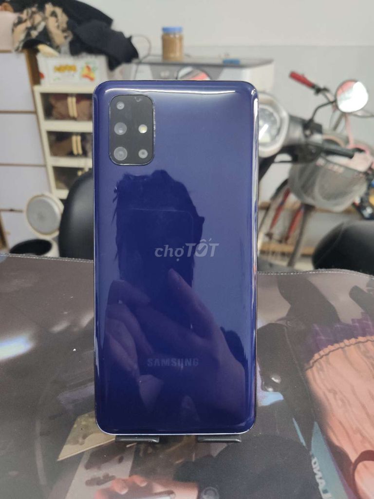 Samsung Galaxy M51 128GB Xanh. Mua bán Điện thoại tại Quận Thanh Xuân Hà Nội được đăng bởi Hoàng Anh Mobile hình 1