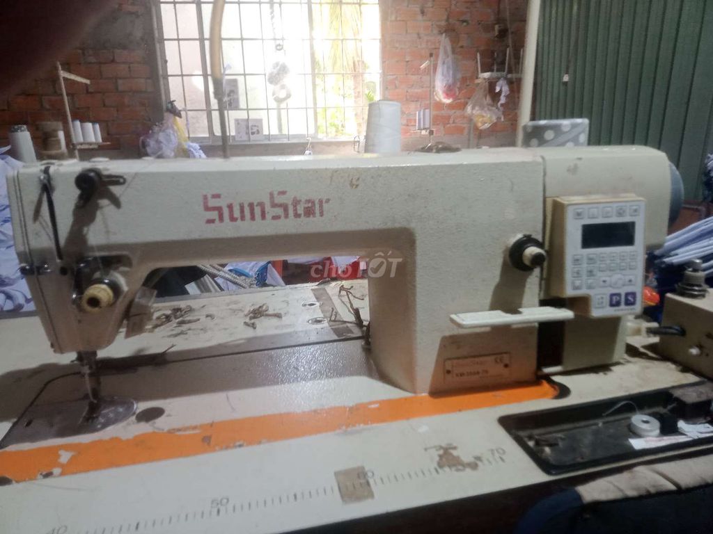 Máy may công nghiệp SunStar Trắng. Mua bán Đồ chuyên dụng, Giống nuôi trồng tại Huyện Vũng Liêm Vĩnh Long được đăng bởi Thạnh Trần hình 1