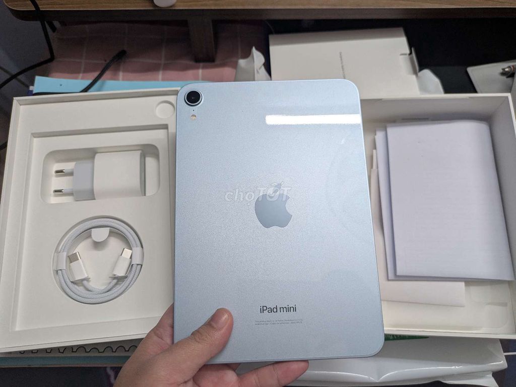 Apple iPad Mini 7 128GB wifi máy đẹp, bảo hành dài. Mua bán Máy tính bảng tại Huyện Bình Chánh Tp Hồ Chí Minh được đăng bởi Nguyễn Đức Tín hình 1