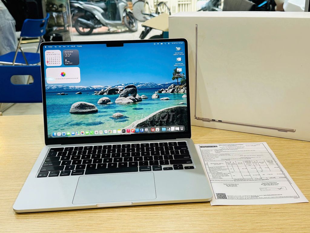  MacBook Air M4 16GB/256GB Bạc Như mới Còn bảohành. Mua bán Laptop tại Quận Đống Đa Hà Nội được đăng bởi Bảo Táo Store hình 1