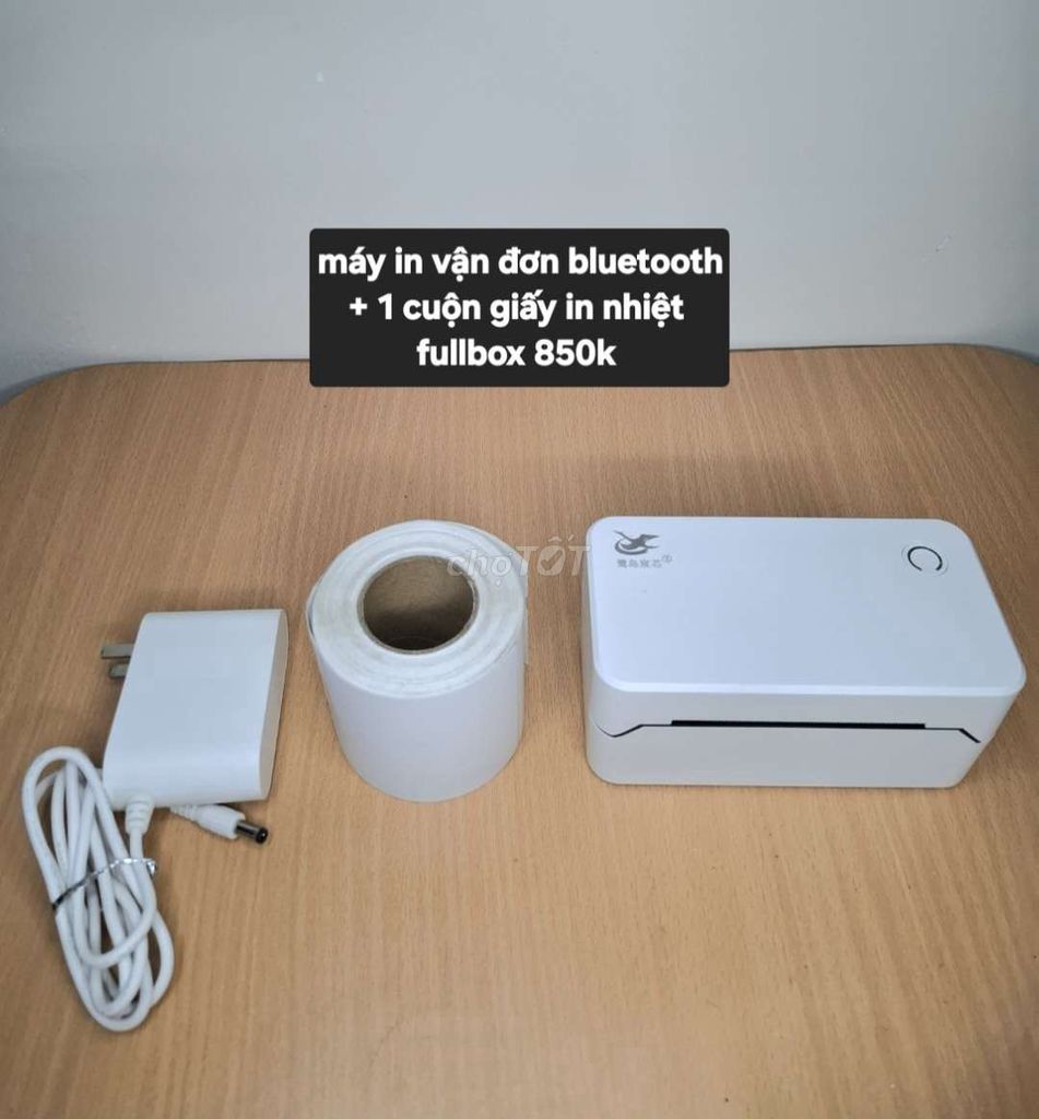 Máy in vận đơn Bluetooth Trắng. Mua bán Đồ dùng văn phòng tại Quận Đống Đa Hà Nội được đăng bởi abcxyz hình 1