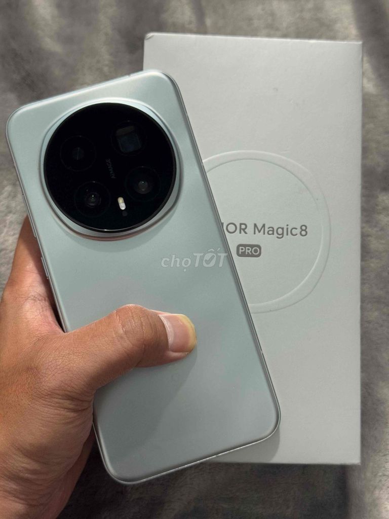 Honor Magic8 Pro 12/256GB Bạc fullbox đẹp. Mua bán Điện thoại tại Thành phố Vĩnh Long Vĩnh Long được đăng bởi Duy Kha MOBILE hình 1
