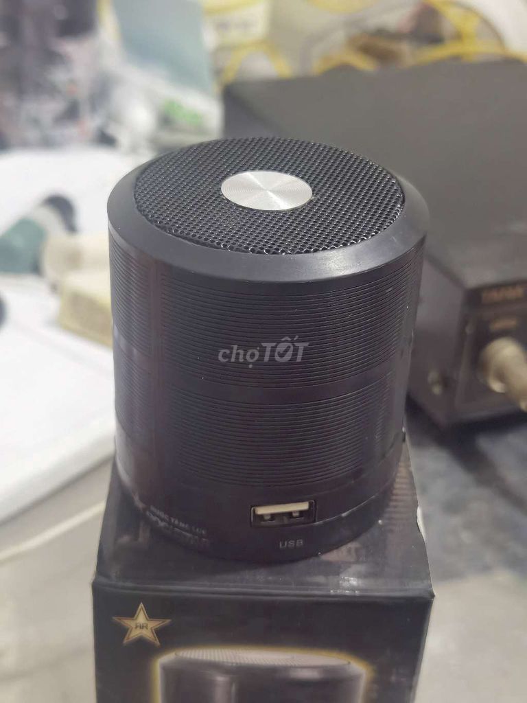 Loa Bluetooth Mini Đen. Mua bán Tivi, Âm thanh tại Thị xã Bến Cát Bình Dương được đăng bởi Anh Ba hình 1