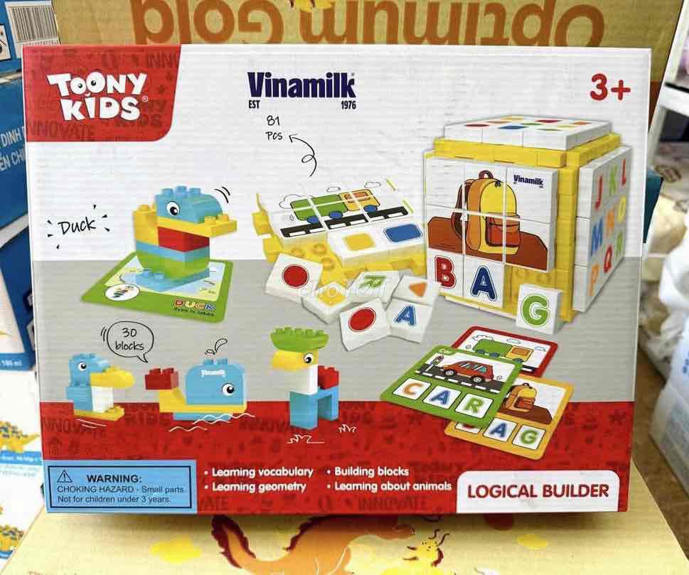 Đồ chơi lắp ráp Toony Kids hkm vinamilk. Mua bán Mẹ và bé tại Thành phố Huế Thừa Thiên Huế được đăng bởi võ thị bích hà hình 1