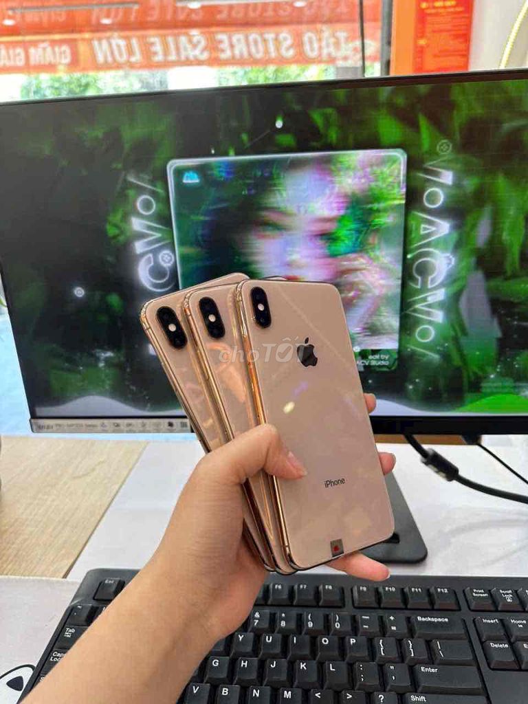 Apple iPhone XS Max 64GB Vàng 98%. Mua bán Điện thoại tại Huyện Hòa Thành Tây Ninh được đăng bởi Trần Ngọc Yến Vy hình 1