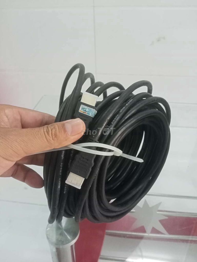 Cáp HDMI 20 mét Đen. Mua bán Phụ kiện (Màn hình, Chuột...) tại Huyện Củ Chi Tp Hồ Chí Minh được đăng bởi kiên hình 1