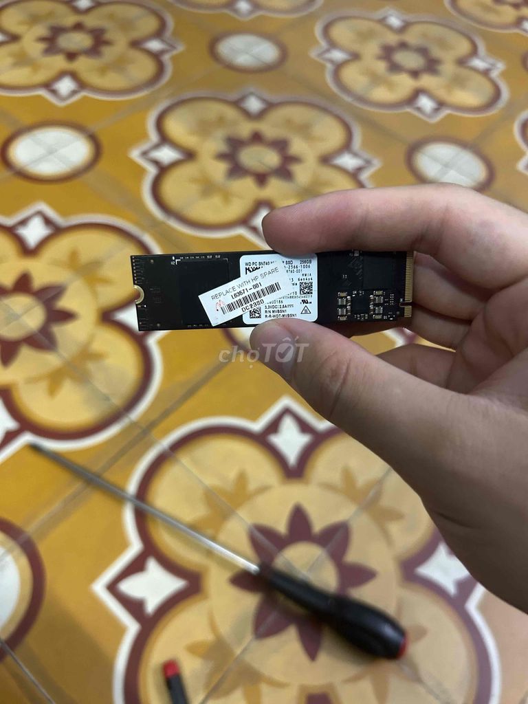 Ổ cứng SSD Western Digital PC SN740 256GB. Mua bán Linh kiện (RAM, Card...) tại Quận Tân Bình Tp Hồ Chí Minh được đăng bởi Bùi Trần Vĩnh Hiệp hình 1