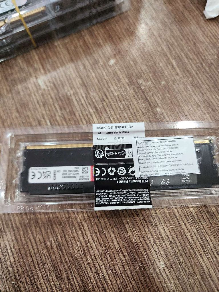 RAM Kingston FURY Beast DDR5 5600MHz Trung Quốc. Mua bán Linh kiện (RAM, Card...) tại Quận 1 Tp Hồ Chí Minh được đăng bởi Ngô Tấn Cường hình 1