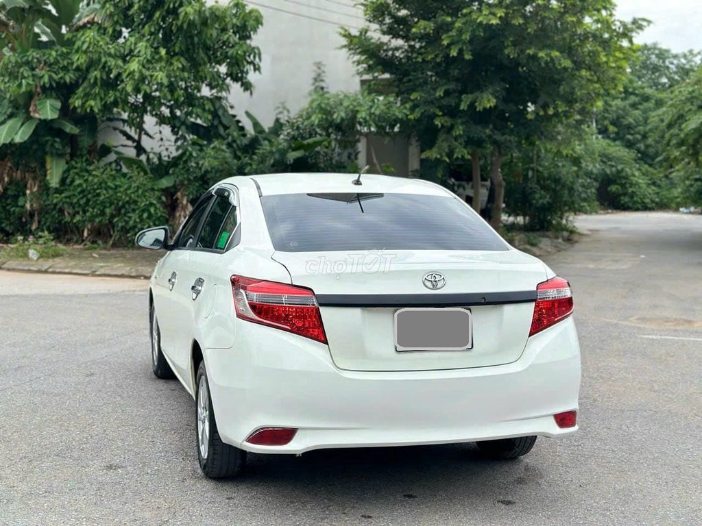 Toyota Vios 2016 số sàn màu trắng. Mua bán Ô tô tại Quận Gò Vấp Tp Hồ Chí Minh được đăng bởi Xuân Trường hình 3
