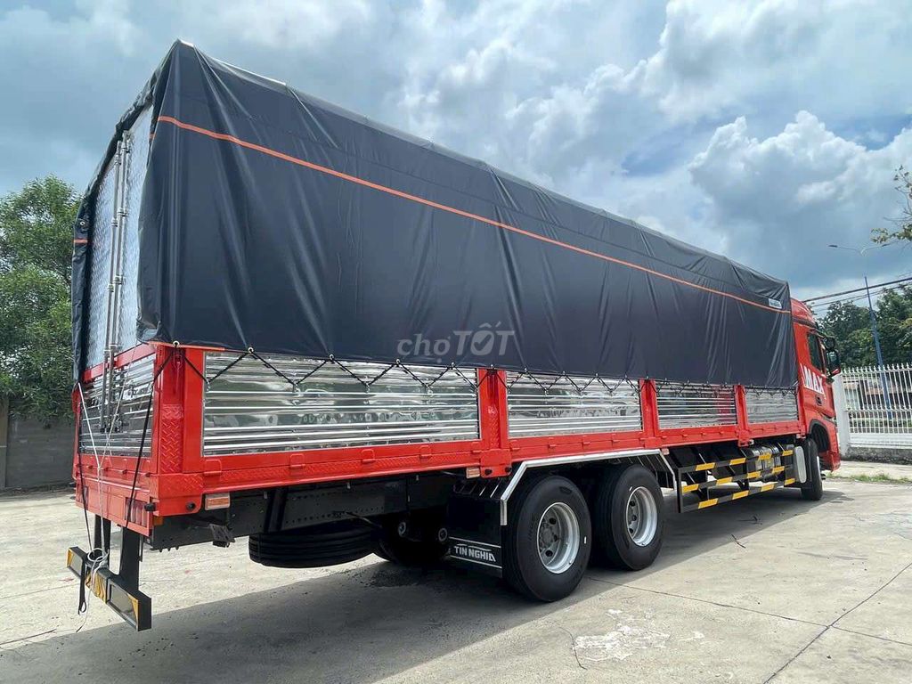 Xe tải Max 3 chân 14 tấn Khung mui 280hp.. Mua bán Xe tải, xe ben tại Thành phố Biên Hòa Đồng Nai được đăng bởi Howo vimid hình 3