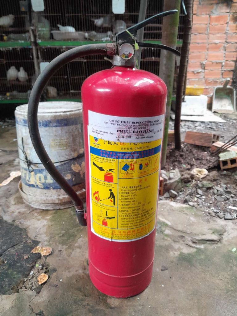 Bình chữa cháy Đỏ chưa sử dụng. Mua bán Nội thất, đồ gia dụng khác tại Huyện Bình Chánh Tp Hồ Chí Minh được đăng bởi Hai hình 1