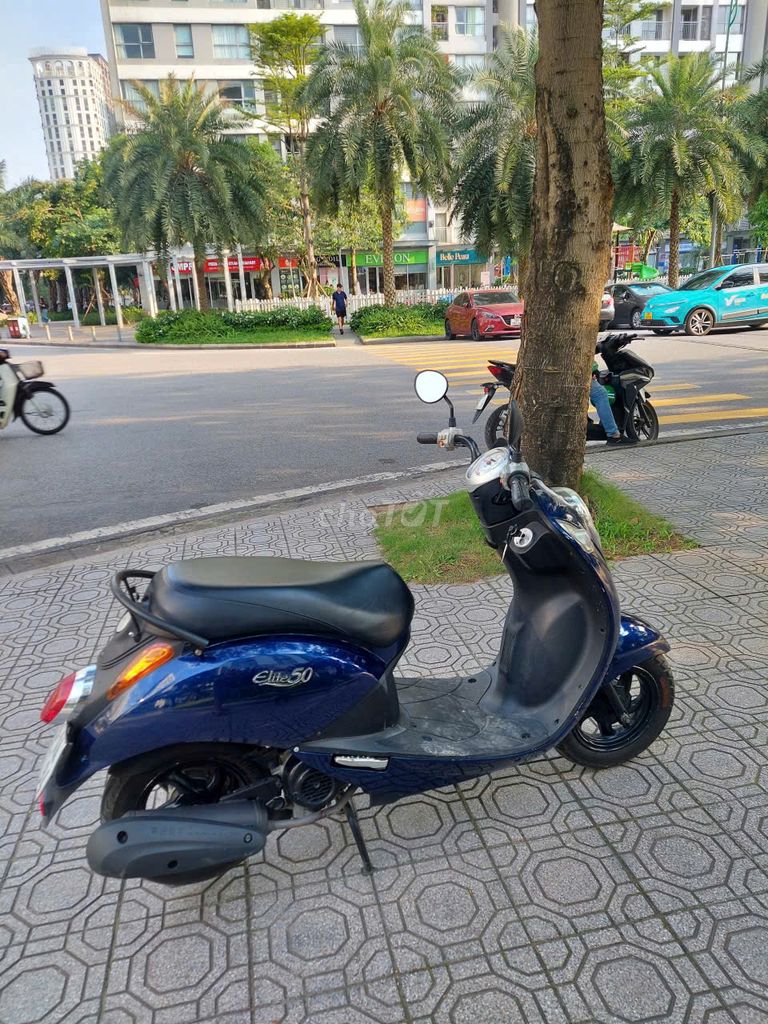Bán xe SYM Elit 50cc mầu xanh chính chủ. Mua bán Xe máy tại Quận Hai Bà Trưng Hà Nội được đăng bởi Mr tín  hình 3