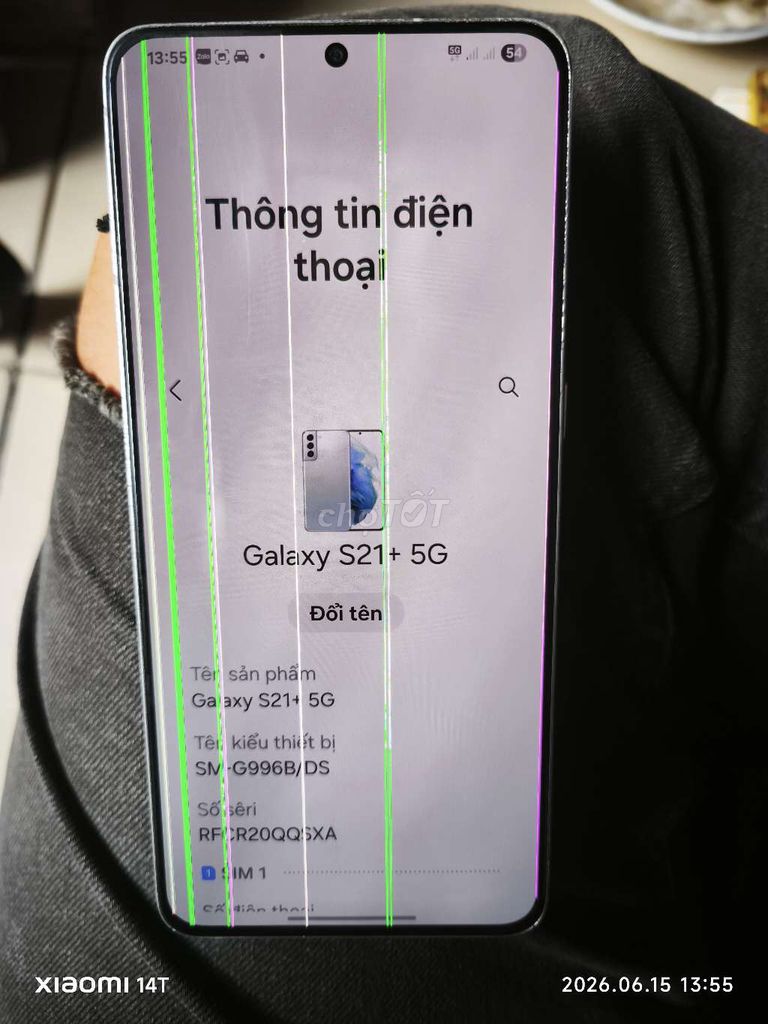 Samsung Galaxy S21+ 5G Bạc. Mua bán Điện thoại tại Quận 8 Tp Hồ Chí Minh được đăng bởi Jacki Nattiyaros hình 1