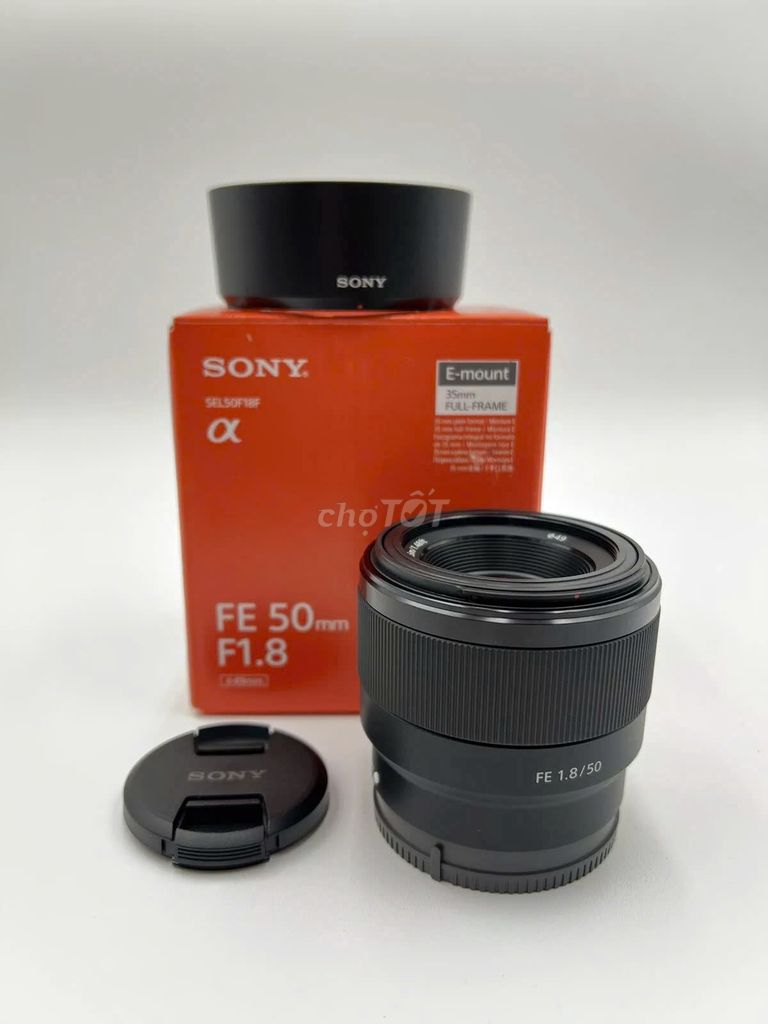 Lens Sony FE 50 F1.8 LIKENEW