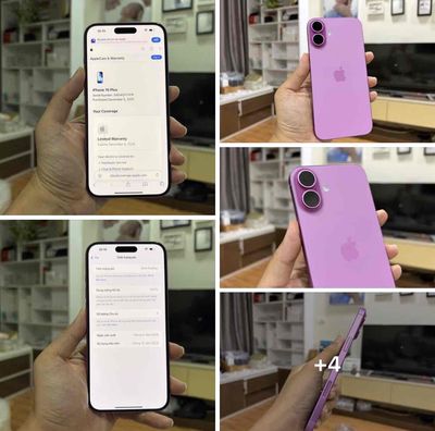 iPhone 16 Plus 128GB Hồng Như mới APPLE 04/2026
