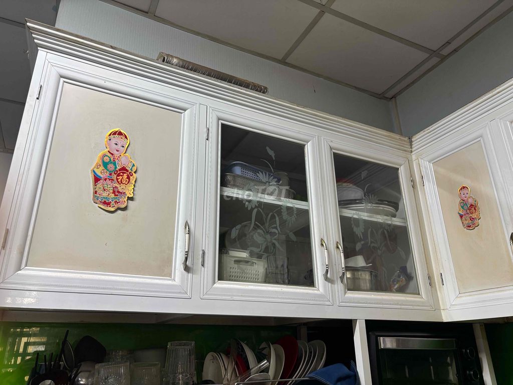 Tủ bếp nhôm gắn tường 1.25x2.7m. Mua bán Tủ, kệ gia đình tại Quận Bình Tân Tp Hồ Chí Minh được đăng bởi Trang Mai hình 1