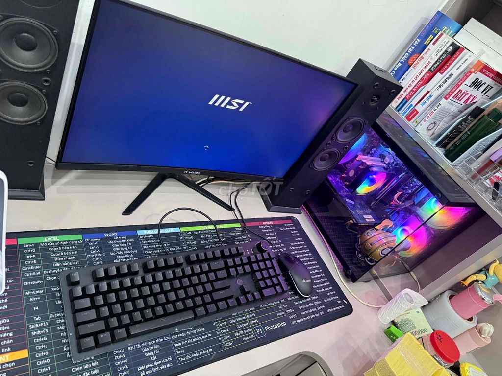 MSI i3-10100F, Ram 16Ghi, ssd 512G, kèm màn 24in. Mua bán Máy tính để bàn tại Huyện An Lão Hải Phòng được đăng bởi Hoàng Cường hình 1