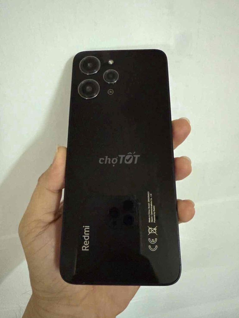 Xiaomi Redmi 12 128GB Đen. Mua bán Điện thoại tại Quận Cái Răng Cần Thơ được đăng bởi TÂM MOBILE hình 1