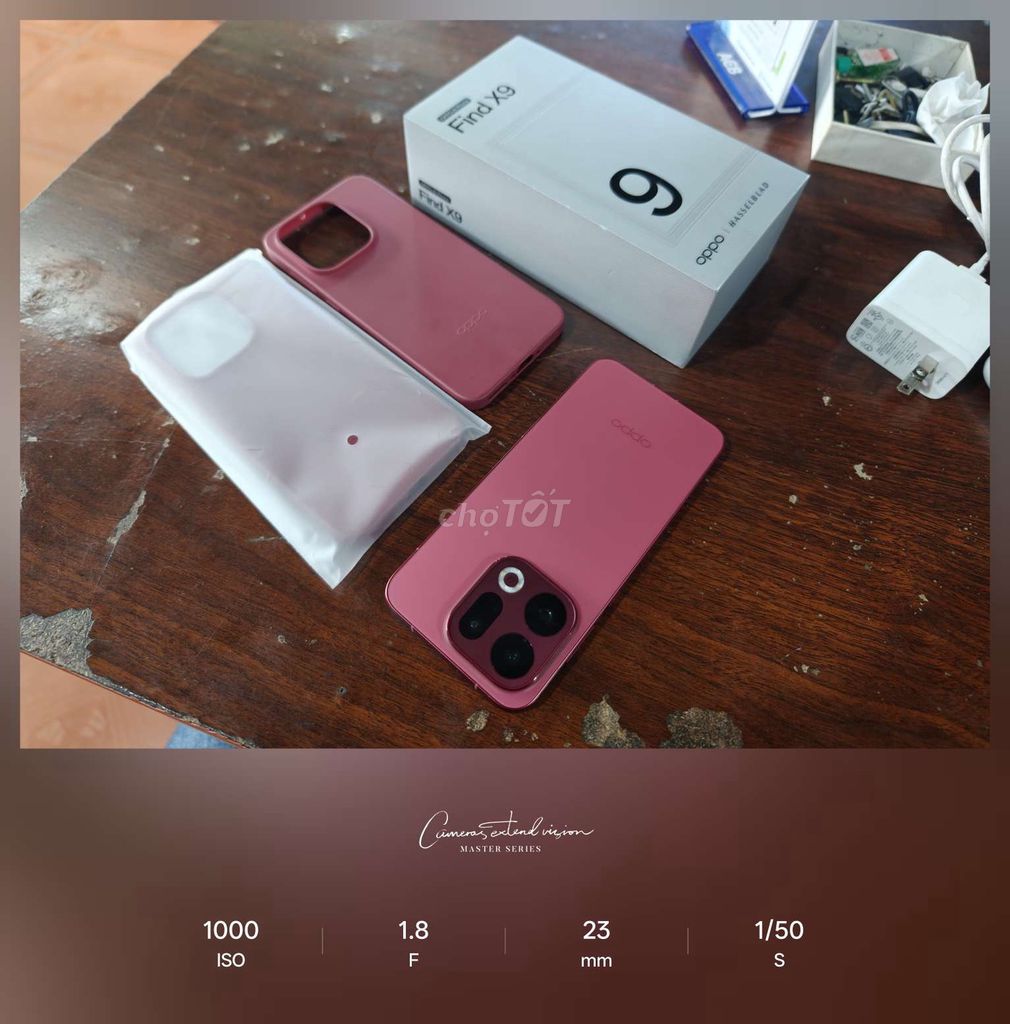 Oppo Find X9 512GB Đỏ Đã sử dụng. Mua bán Điện thoại tại Thành phố Thủ Dầu Một Bình Dương được đăng bởi Việt Phê hình 1