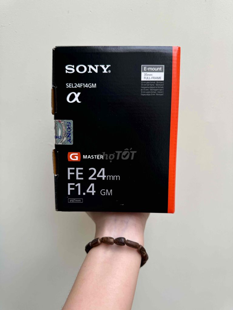 Sony FE 24mm F1.4 GM xách Us mới 100%.