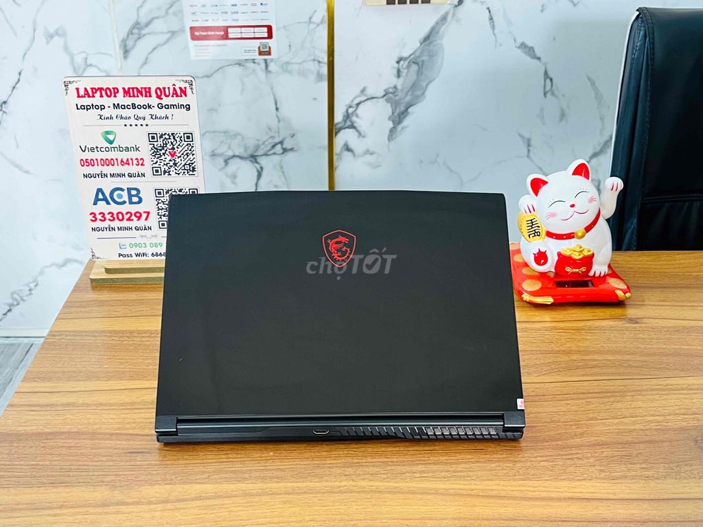 Laptop GF63 i5 10750H Ram 16G SSD 512G 15.6 144Hz