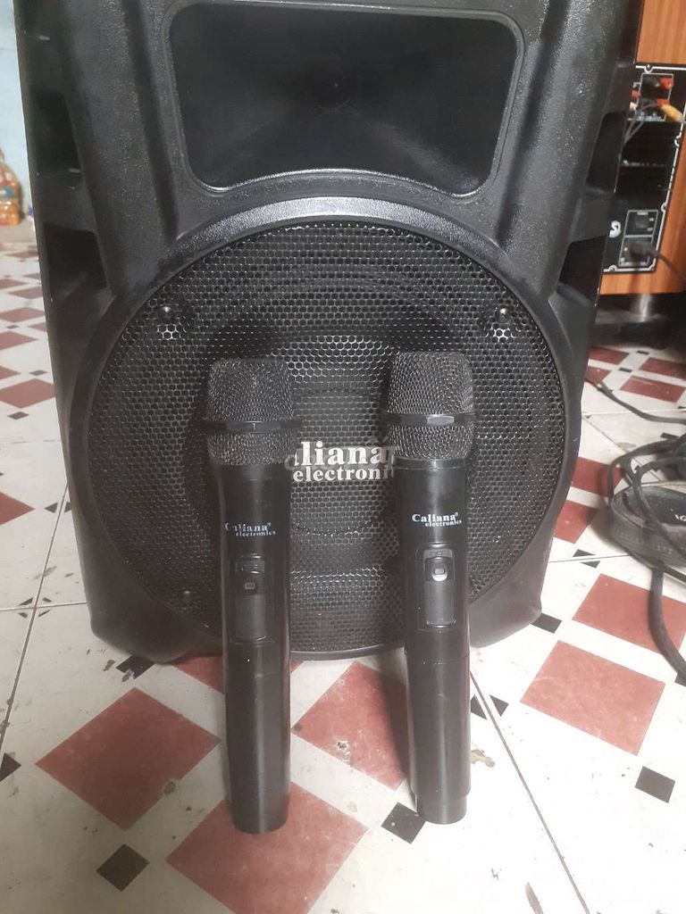Loa kéo karaoke Đen 2 micro 3-4 giờ. Mua bán Tivi, Âm thanh tại Quận Tân Bình Tp Hồ Chí Minh được đăng bởi Nguyễn đình vương  hình 1