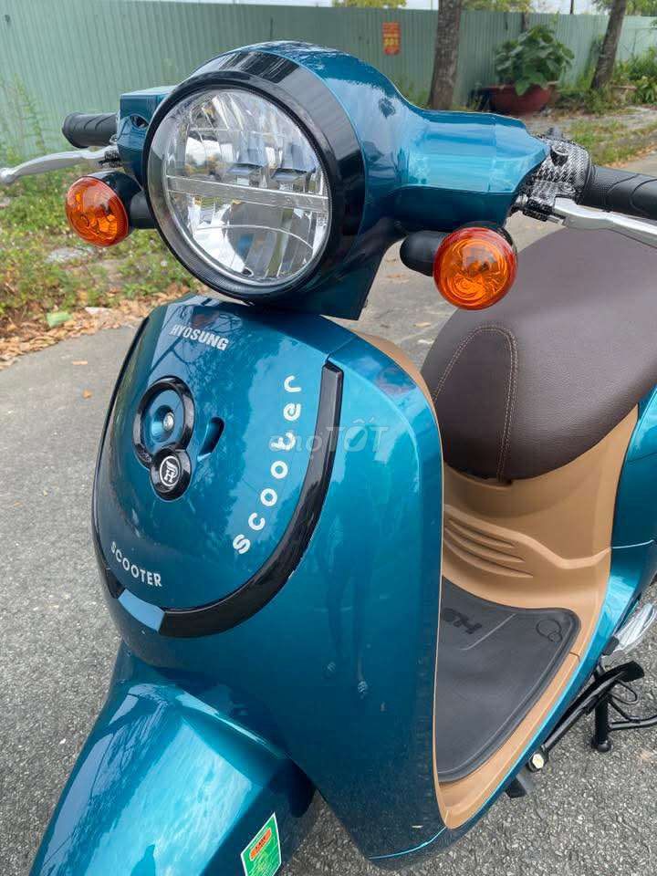 Hyosung HSV2 Scooter Xanh ngọc. Mua bán Xe máy tại Quận Cái Răng Cần Thơ được đăng bởi Cửa Hàng Xe Máy A Hưng hình 2