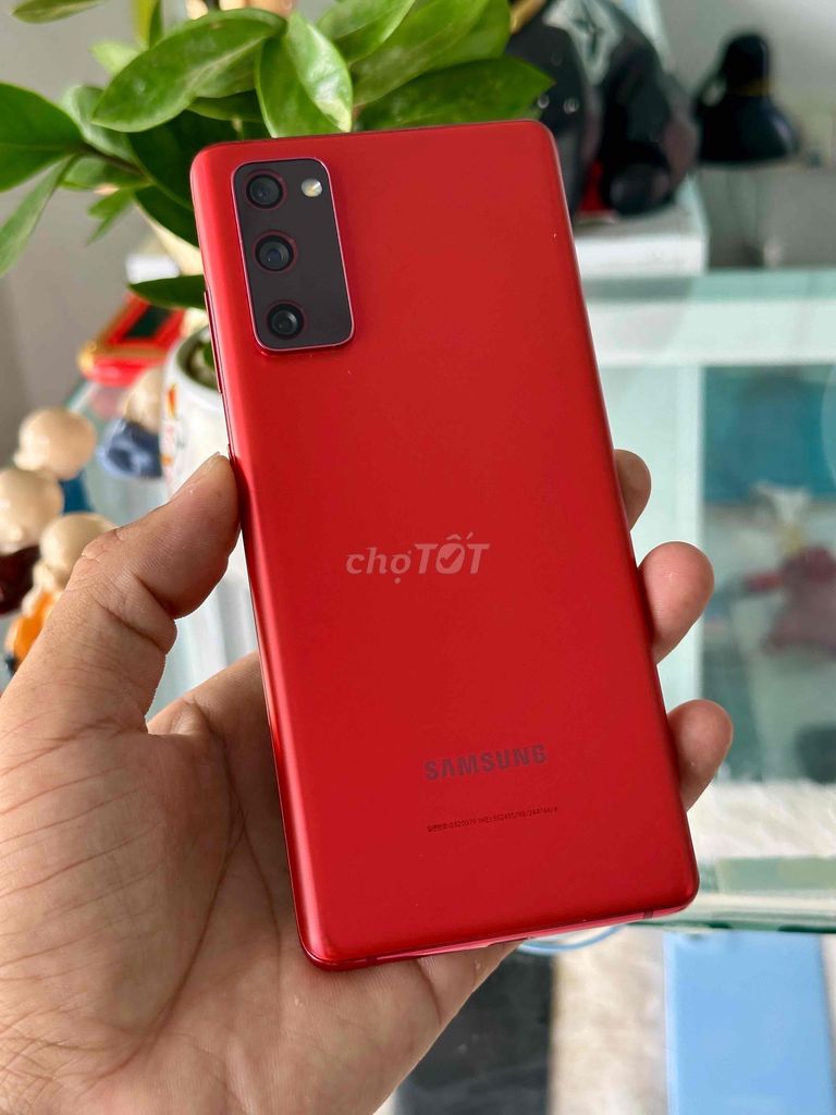 Samsung S20 FE 5G 6GB/128GB Đỏ. Mua bán Điện thoại tại Thị xã Duyên Hải Trà Vinh được đăng bởi Chợ ĐT Giá Tốt hình 1