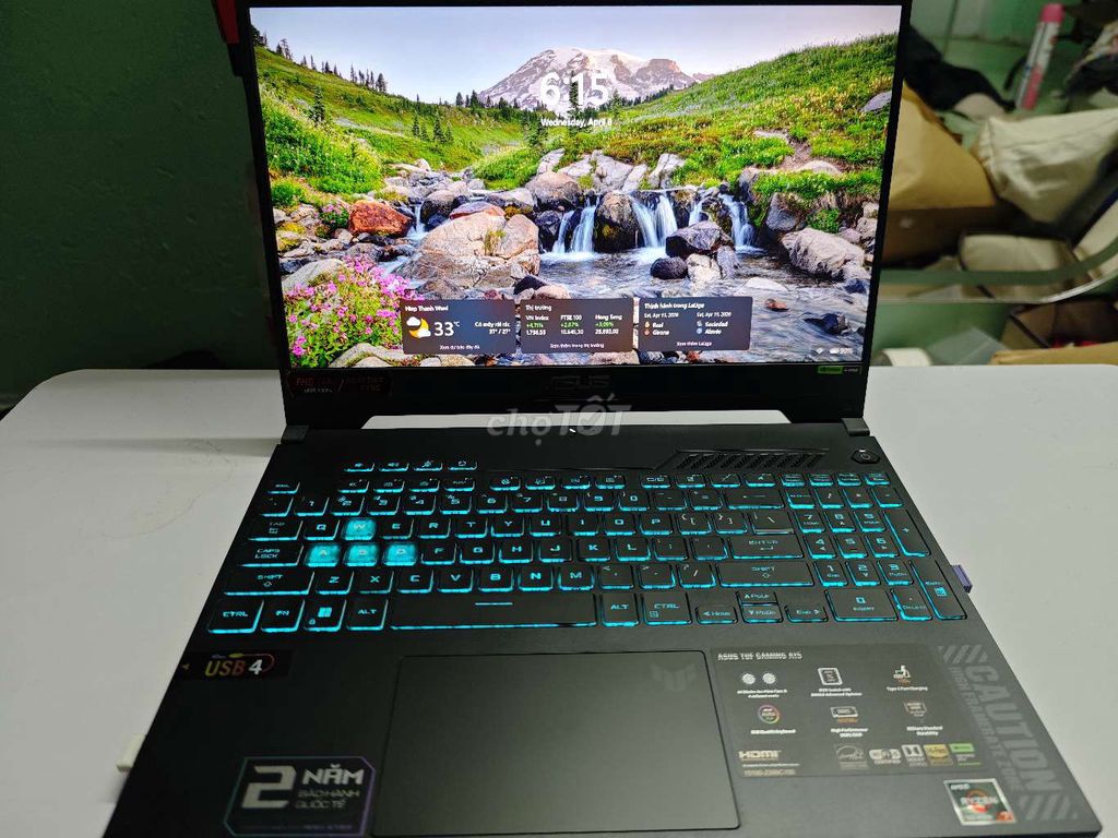 laptop gaming ASUS TUF Ryzen 7/RTX 4060 32GB/1,5TB. Mua bán Laptop tại Quận 12 Tp Hồ Chí Minh được đăng bởi Kiệt hình 1