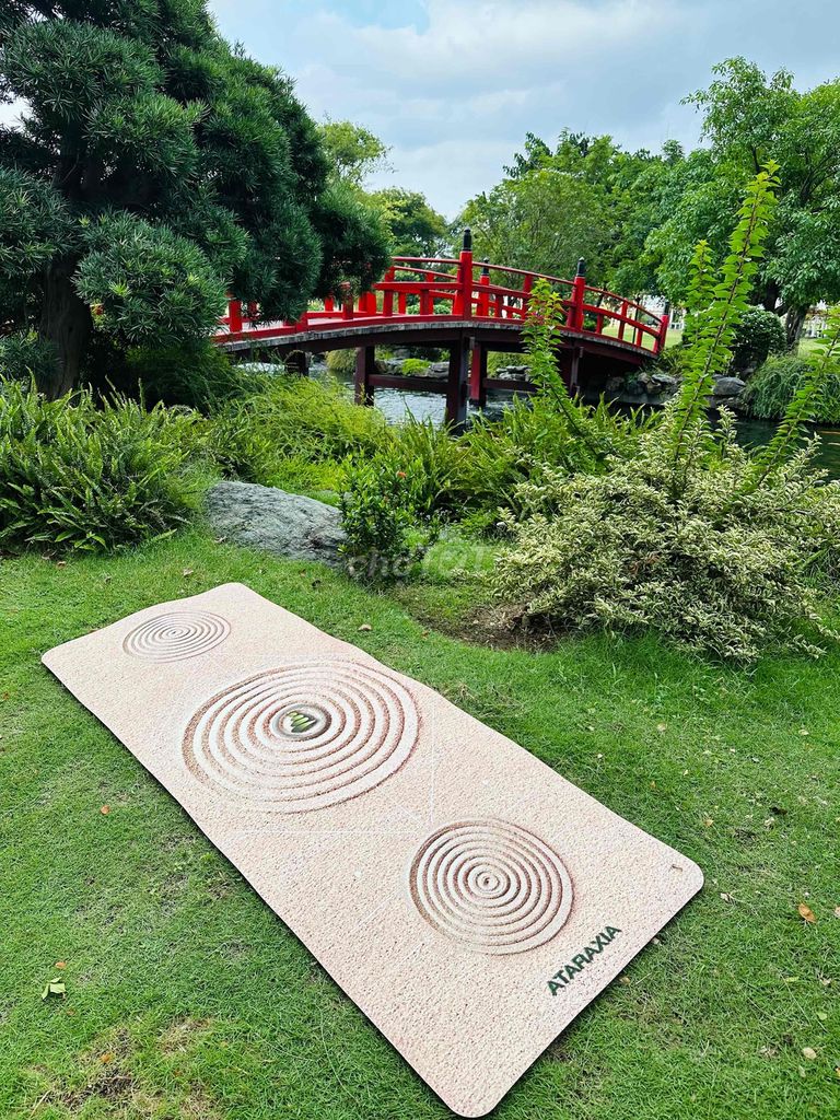 Thảm yoga da lộn cao su tự nhiên(special designed)